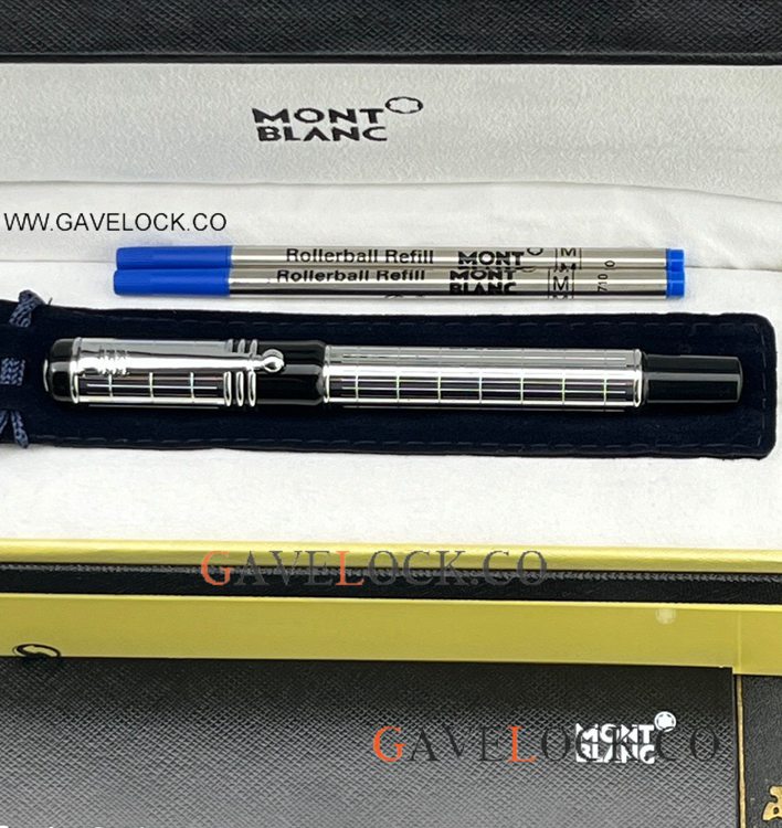 Best Replica Mont blanc Writers Edition Fountain Pen Silver Best Replica Mont blanc Writers Edition Fountain Pen Silver